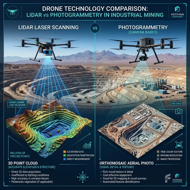 Comparativa LiDAR vs Fotogrametría con drones